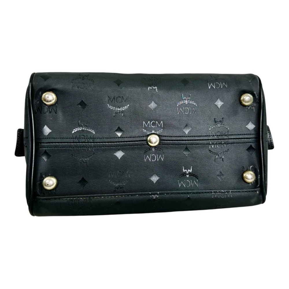 FINAL $DROP⬇️ 🖤Vintage MCM PVC Visetos Boston Bag - Picture 6 of 15